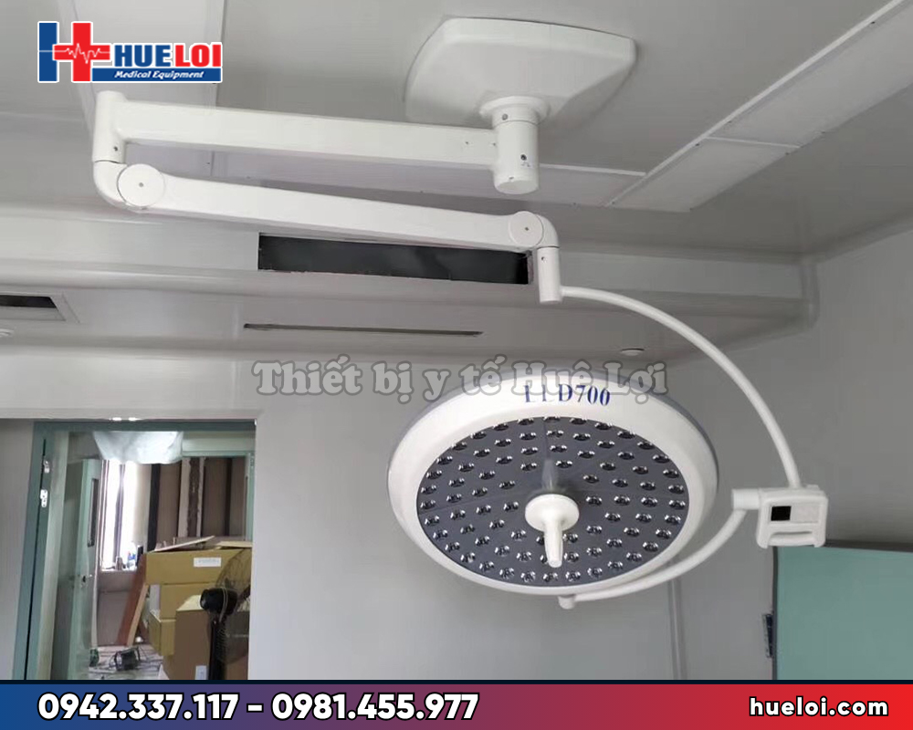 Đèn LED phẫu thuật treo trần 1 nhánh 700 — 160.000 lux